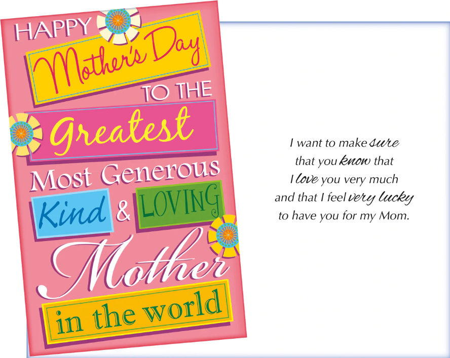 Happy Mother's Day Card