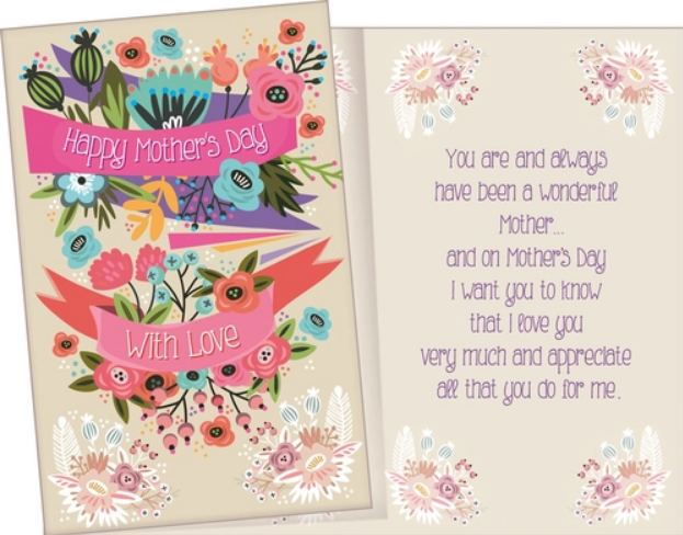 Happy Mother's Day With Love Card