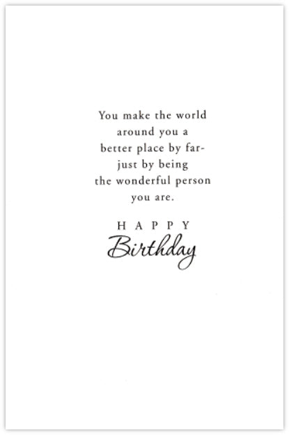 Thinking of You On Your Birthday Card