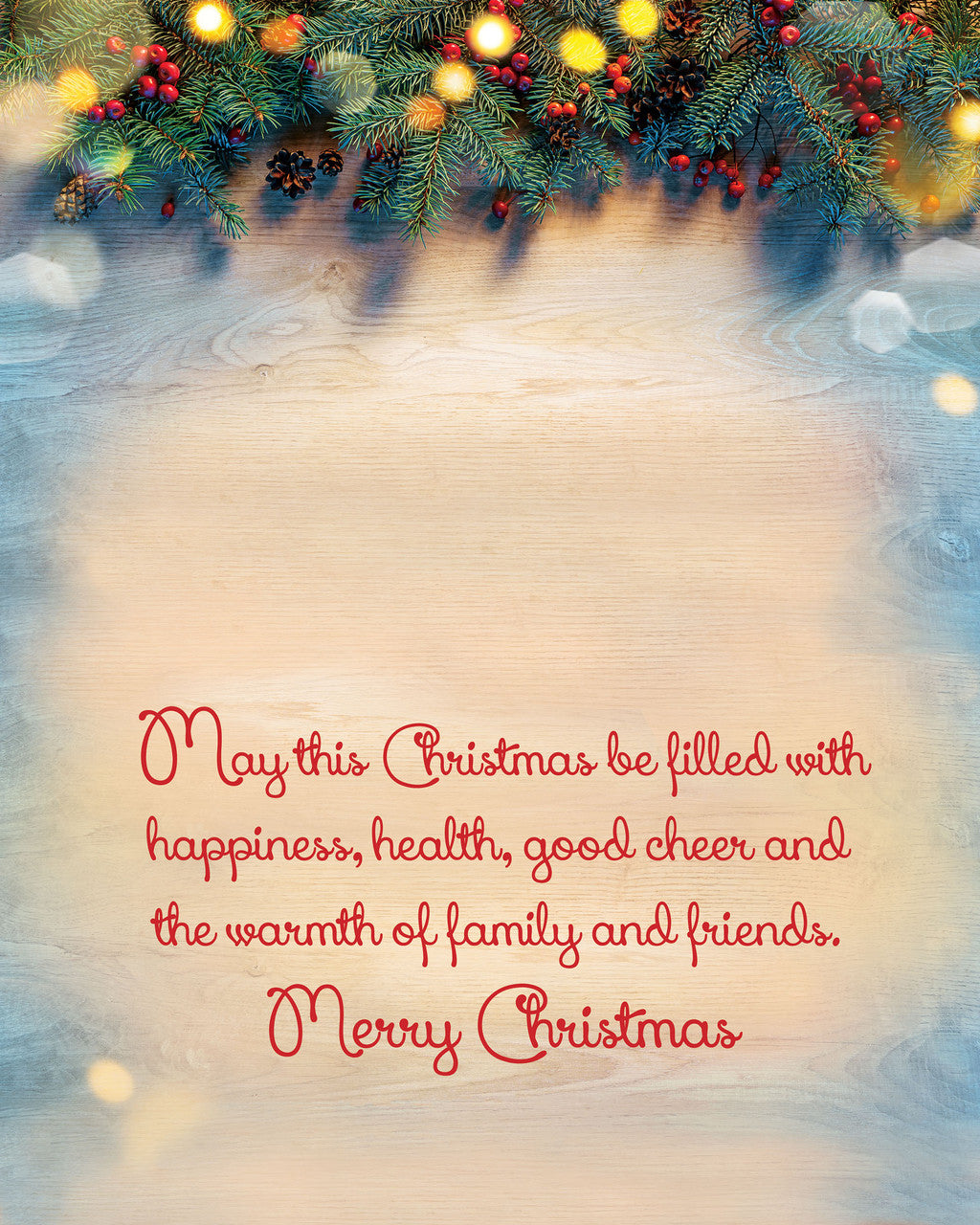 Christmas Greetings Card