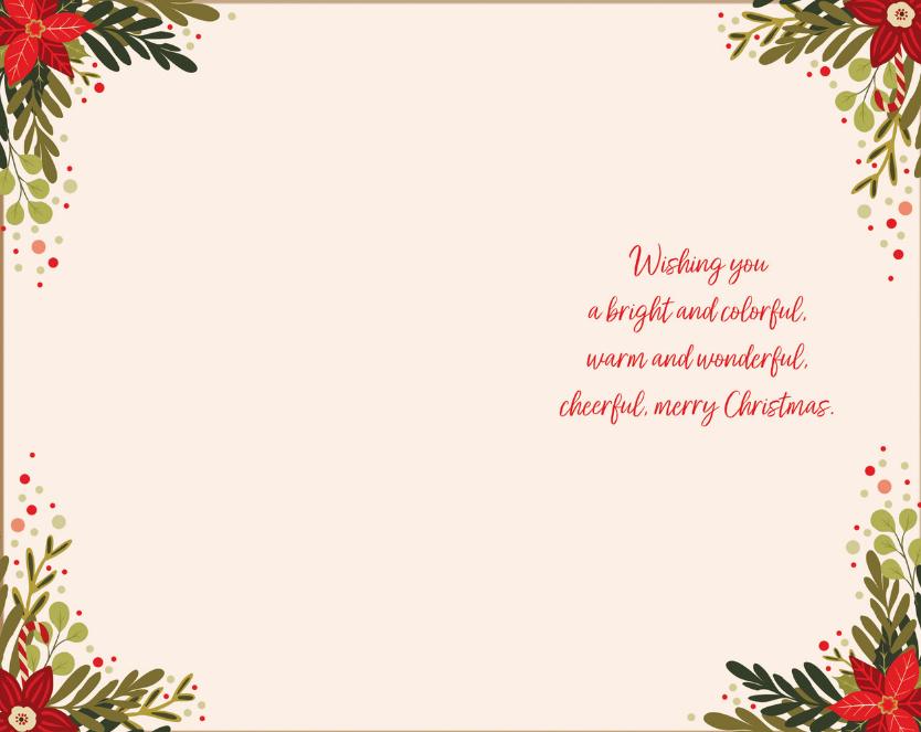 Merry Christmas Sleigh Greeting Card