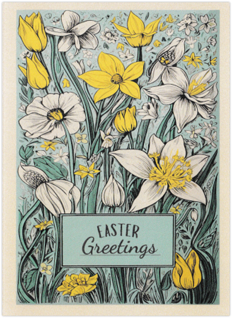 Easter Greetings Card