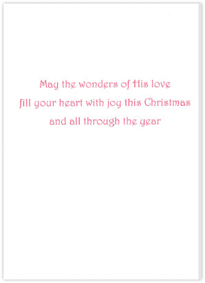 Madonna & Child At Rest Christmas Card