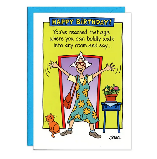 Bold - Funny Birthday Card