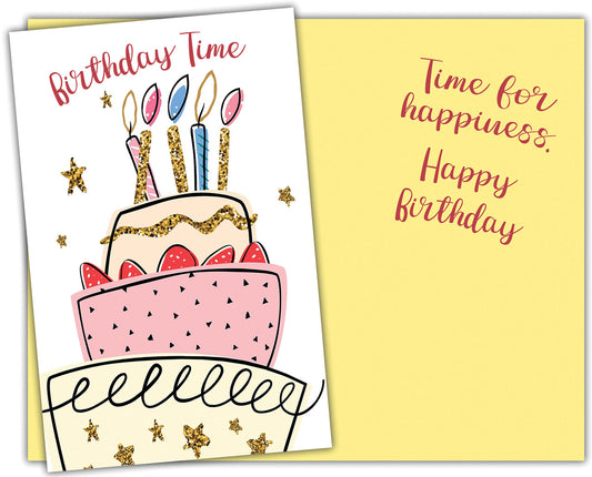 Birthday Time Card