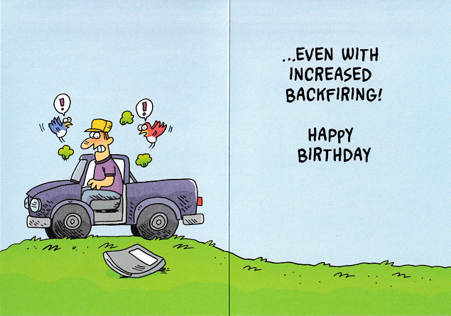 You Still Keep On Trucking - Funny Birthday Card