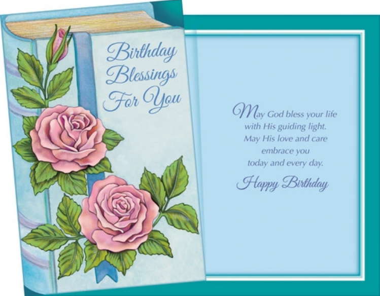 Birthday Blessings Card