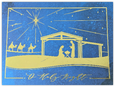 O Holy Night Christmas Card