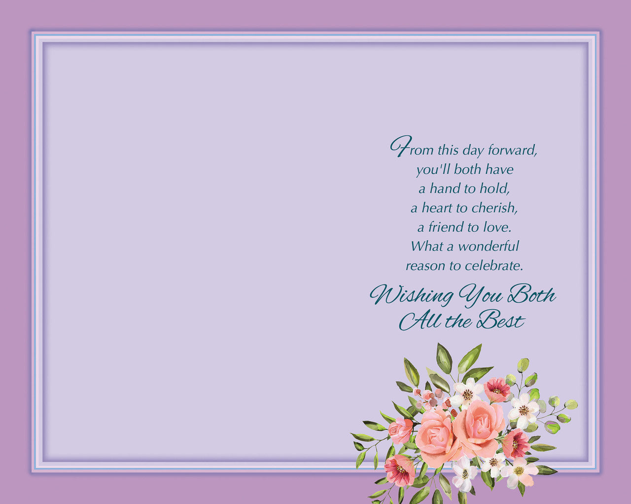 For the Bride and Groom - Wedding Card