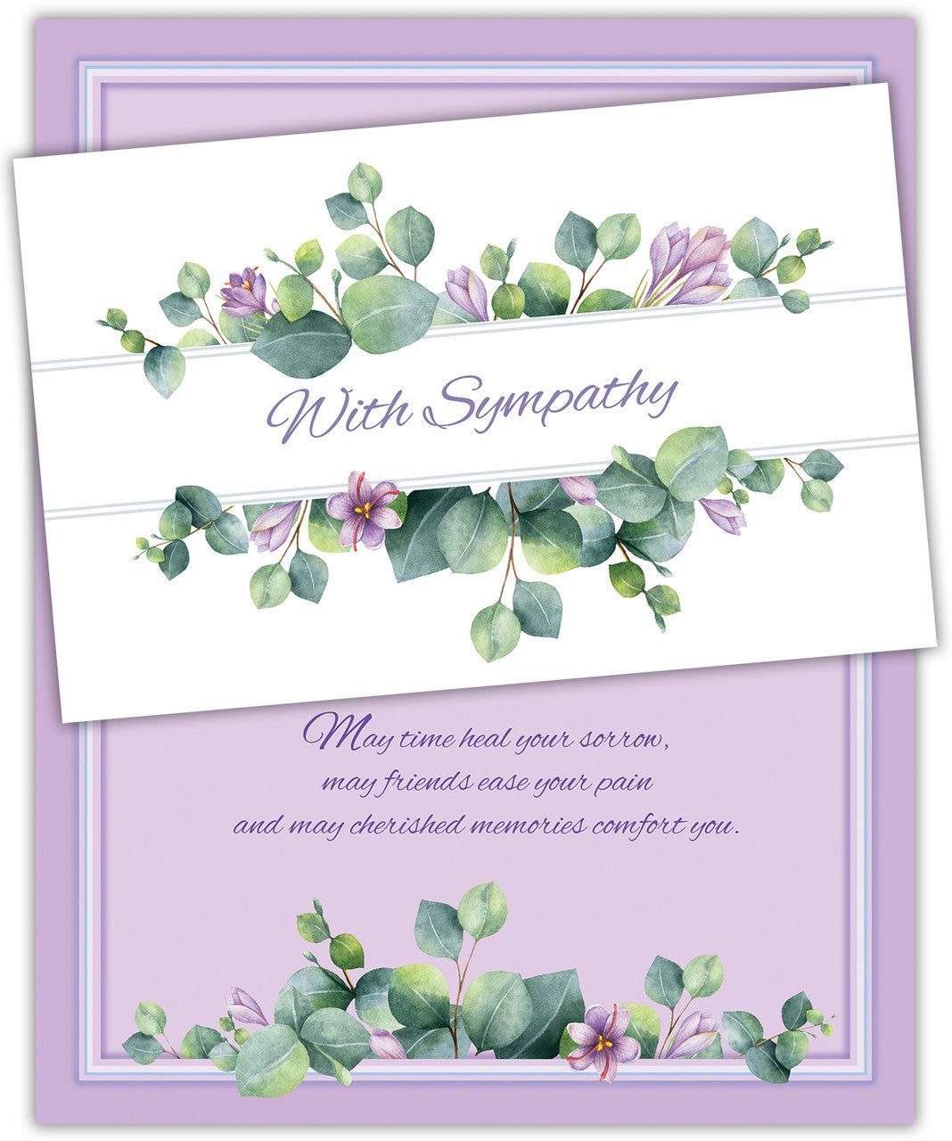 With Sympathy Card