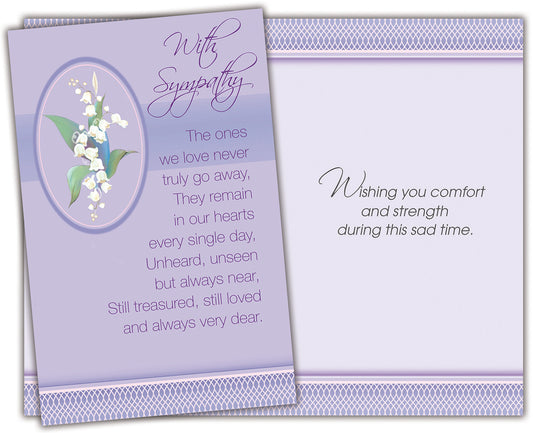 With Sympathy Card