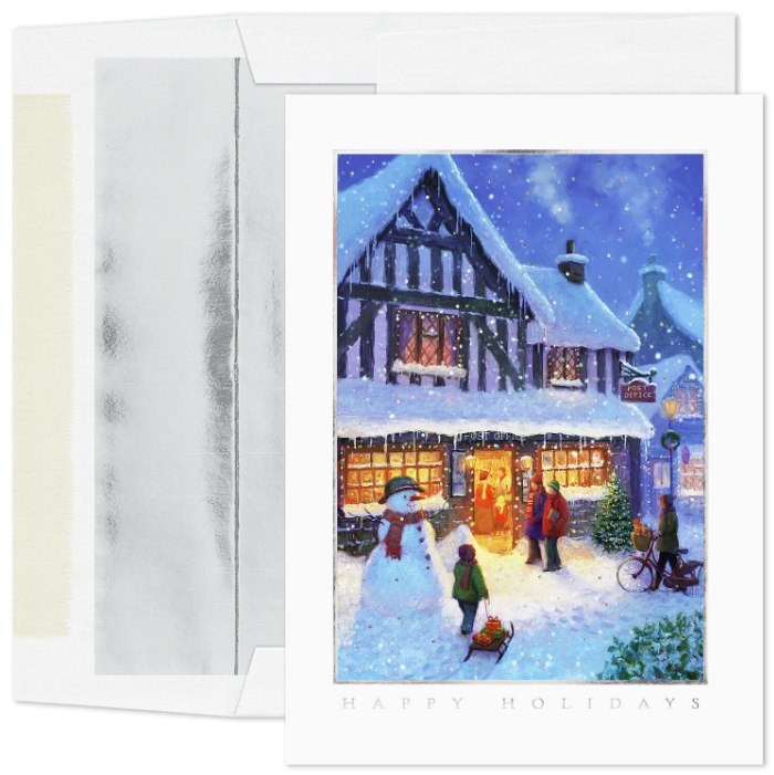 Happy Holiday Scene Card