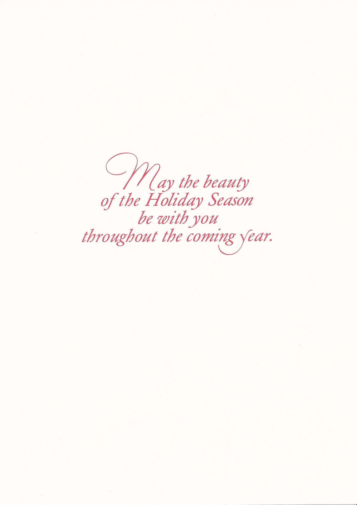 Tapestry Tree Happy Holidays Card