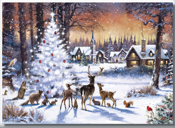 Christmas Woods Card