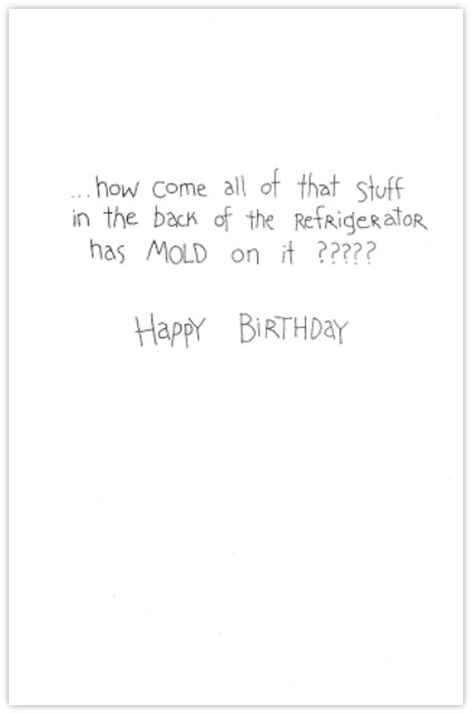 Everything gets better with age - Funny Birthday Card