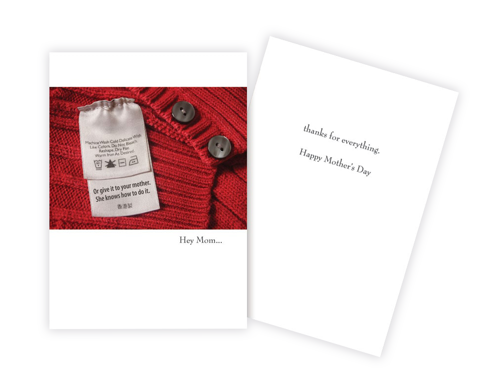 Hey Mom... Happy Mother's Day Card