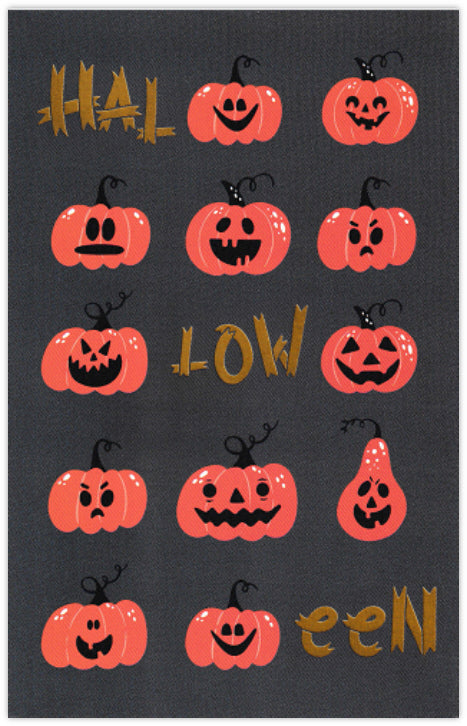 Pumpkins Halloween Card