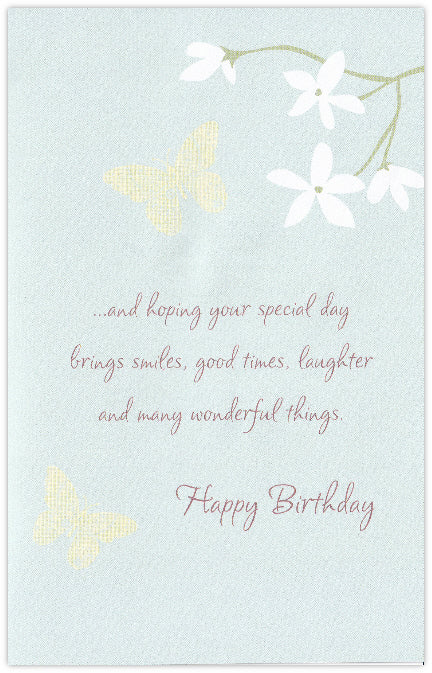 Thinking of you on your Birthday Card