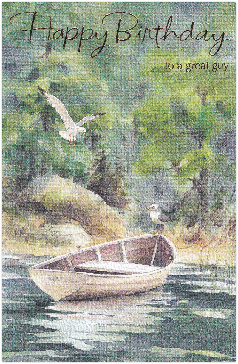 Happy Birthday to a Great Guy Card