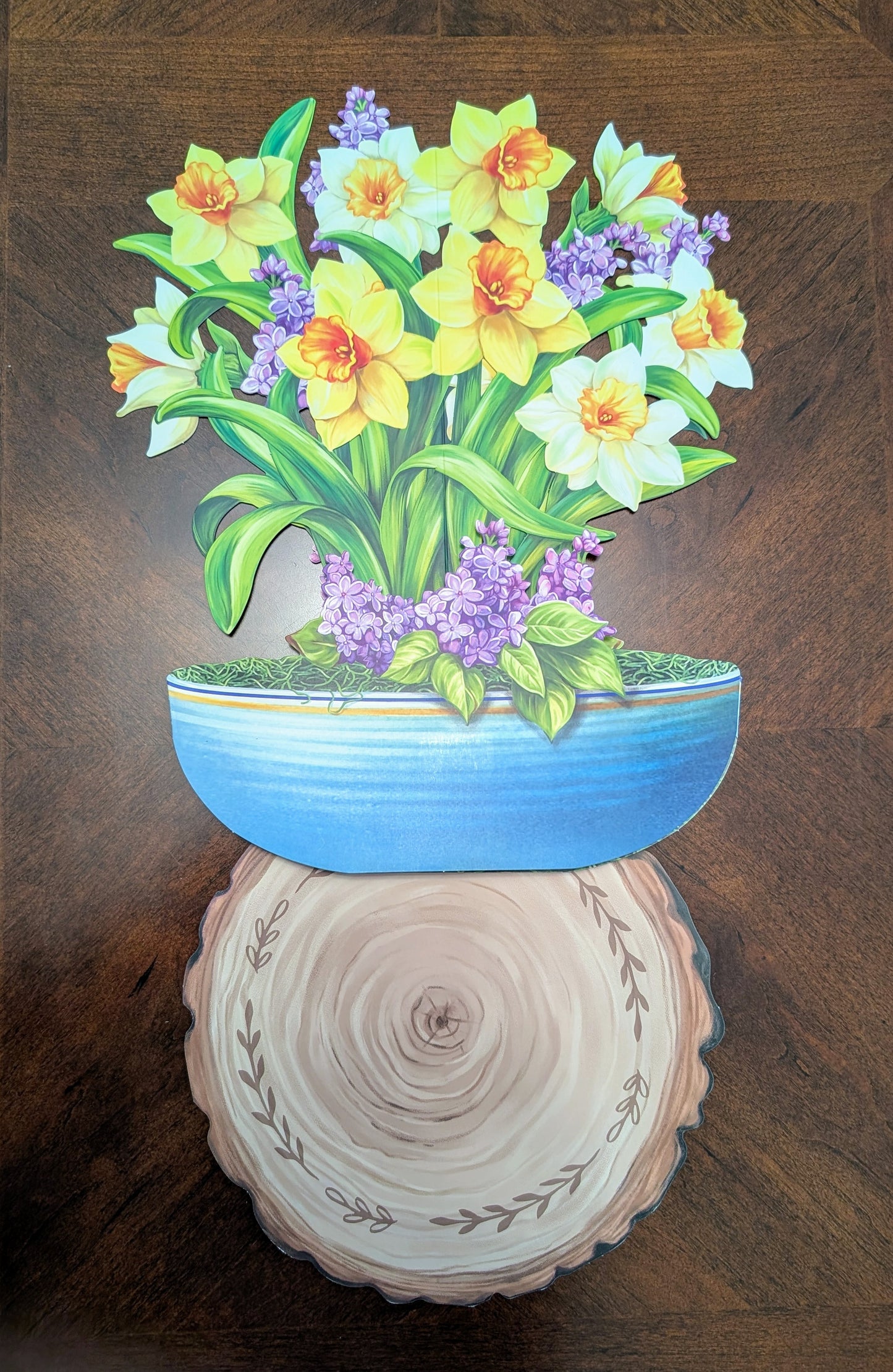 Daffodil Arrangement - 3D Pop-Up Floral Bouquet