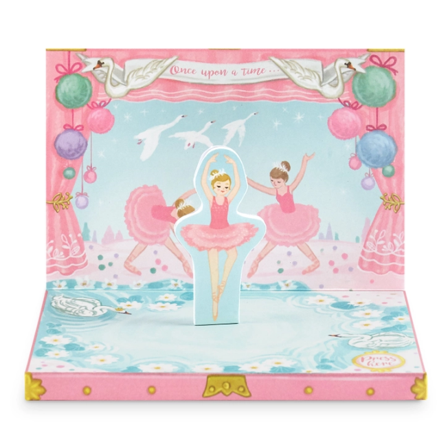 Ballerina Dream Music Box Card