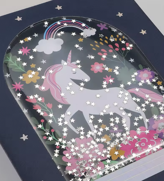 Shake Card - Birthday! Unicorn