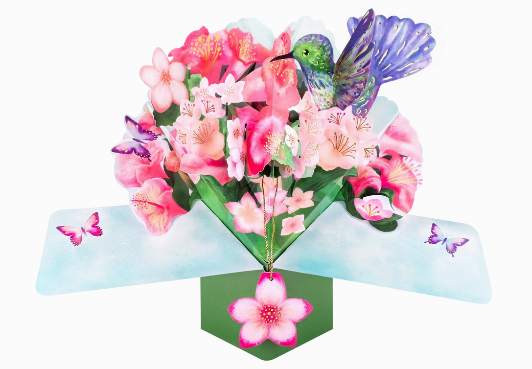 Hummingbird Pop-Up Card