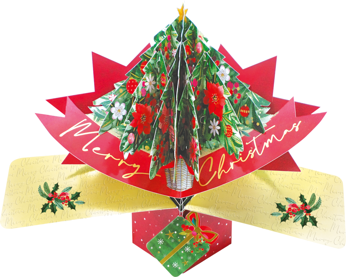 Christmas Tree Pop-Up Card