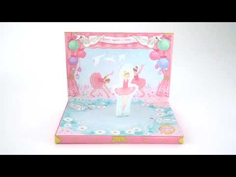 Ballerina Dream Music Box Card