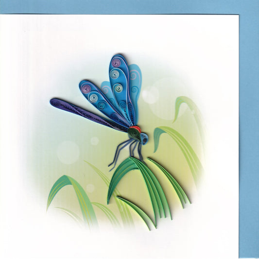 Dragonfly Quilling Card