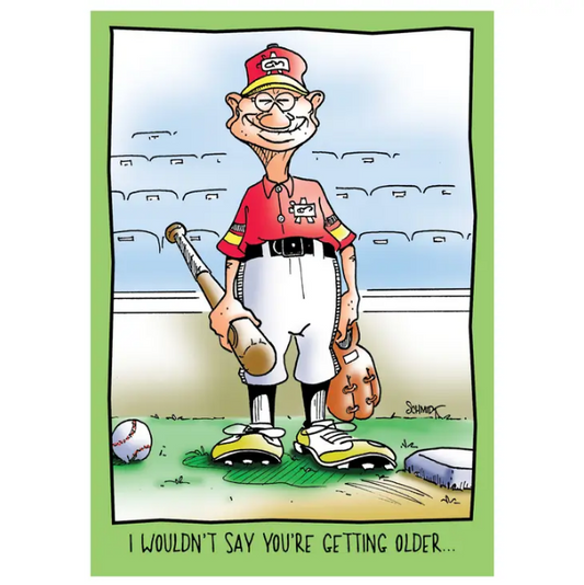 Extra Innings - Funny Birthday Card