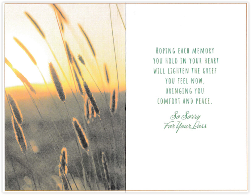 In Your Time of Loss Sympathy Card