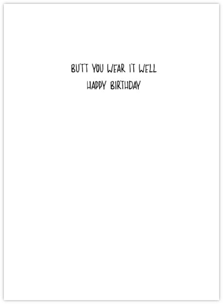 Rhinos on the Beach - Funny Birthday Card