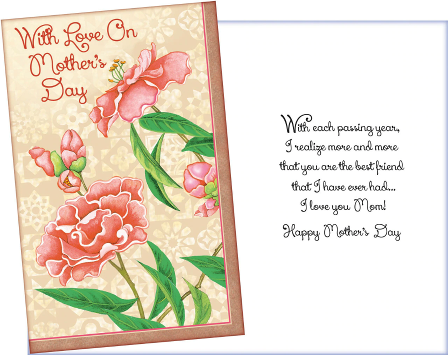 With Love on Mother's Day Card