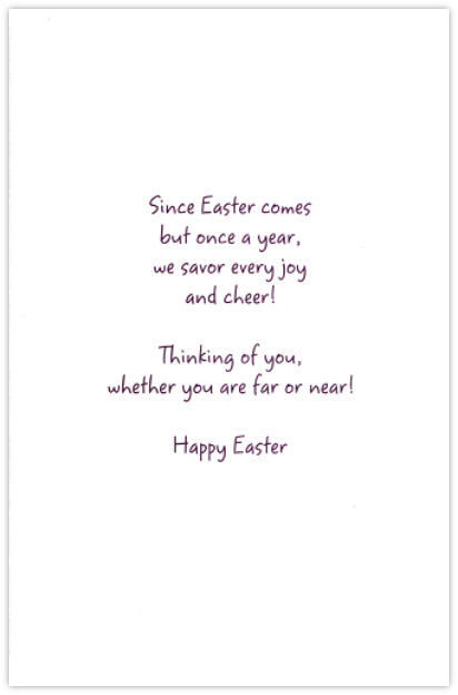 Easter Egg Card