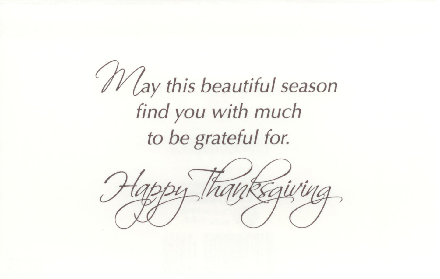 Thanksgiving Card