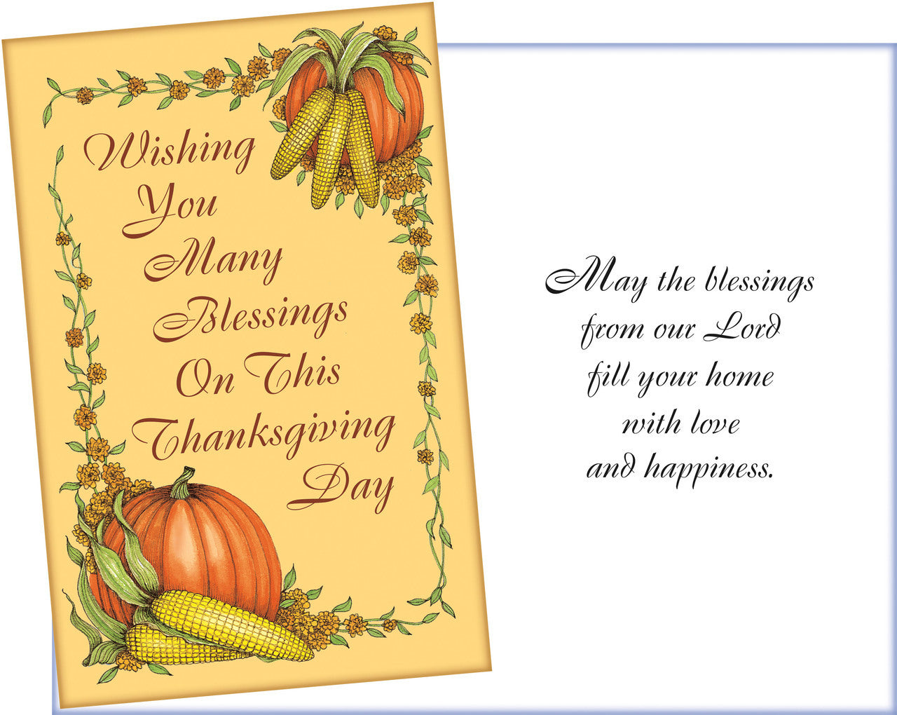 Blessings Thanksgiving Card