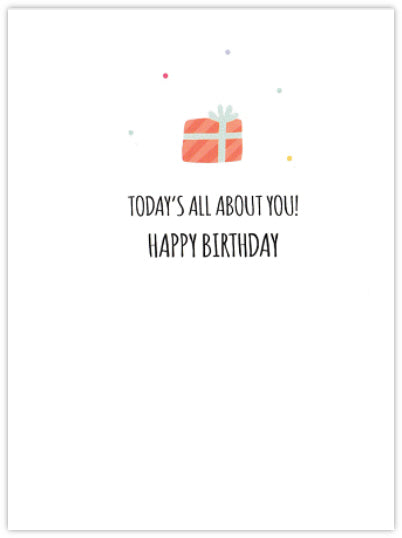 Oh Happy Day Cat Birthday Card