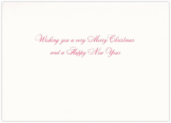 Sparkling Ornaments Christmas Card