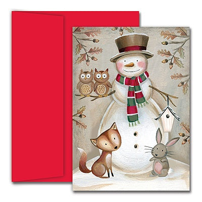 Snowman Holiday Card