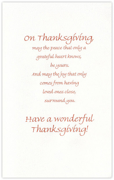 Thanksgiving Card