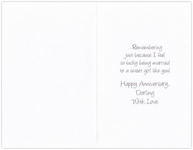 Wife Anniversary Card