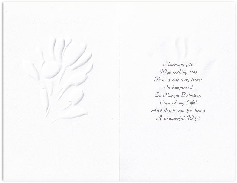 Wife Birthday Card