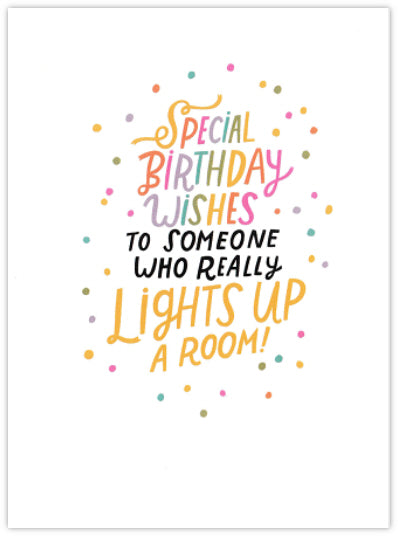 Hope Your Day Shines Bright Birthday Card