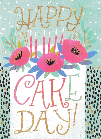 Happy Cake Day Birthday Card