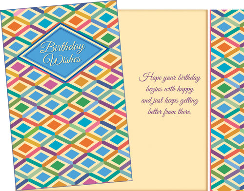 Birthday Wishes Card