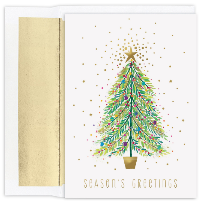 Sparkle Tree - Season's Greetings Card