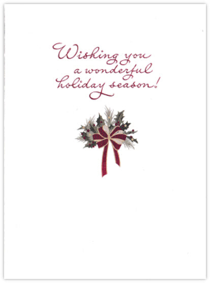 Stocking Holiday Card