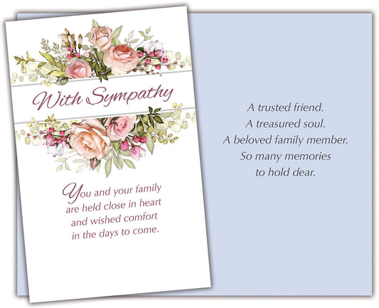 With Sympathy Card