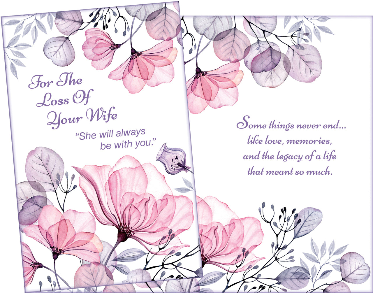 For the Loss of Your Wife Sympathy Card